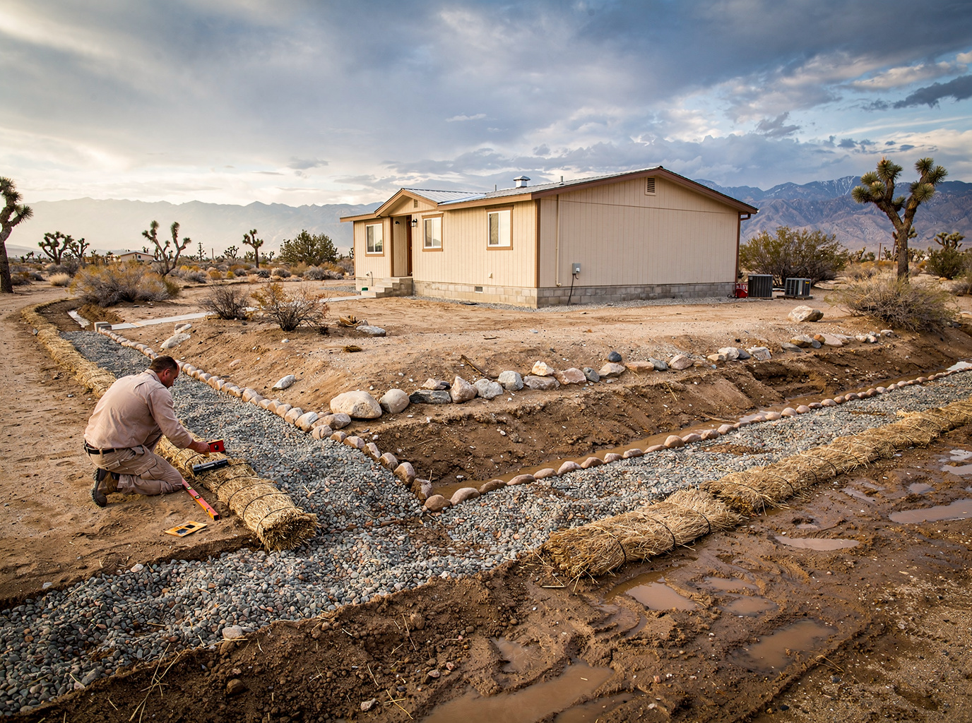 Protecting Foundations from Erosion After Heavy Desert Rains