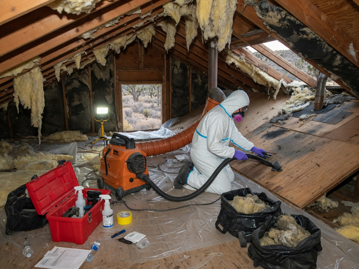 attic mold remediation in Pinon Hills