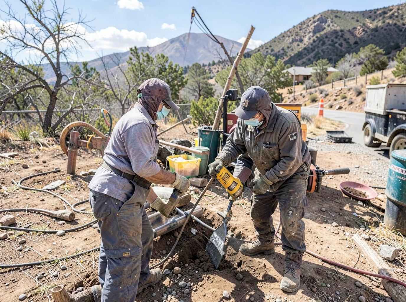 Flood restoration services in Pinon Hills
