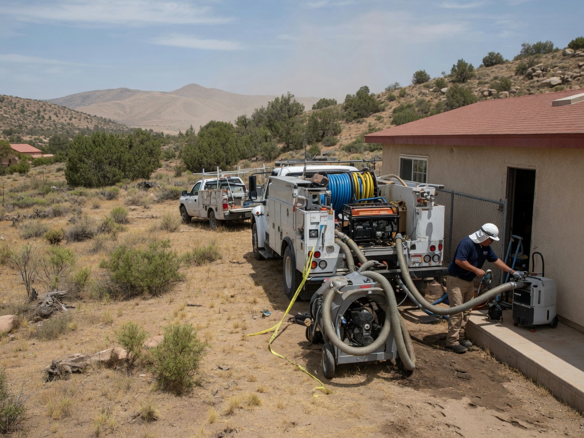 Water extraction company in Pinon Hills