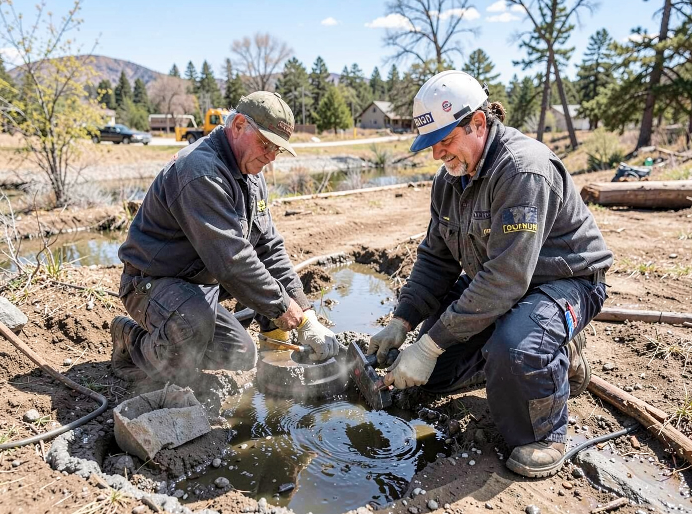 Water leak restoration in Pinon Hills